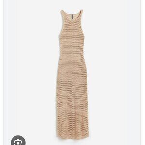 H&M Crochet Knit Maxi Dress - Size XS